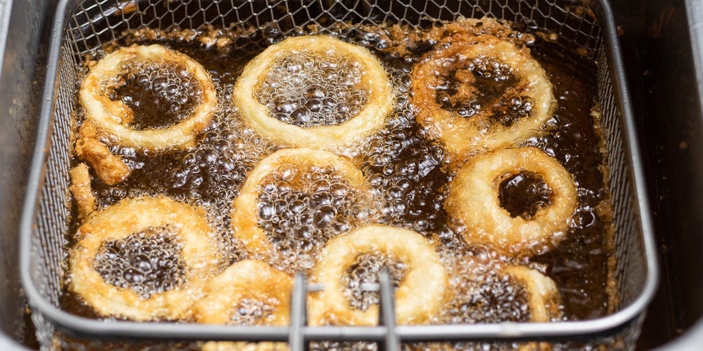 How to work safe with a Deep Fryer don't overfill your deep fryer